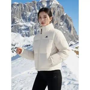 [하프클럽/]W 액티브 플라워 숏 글로시아이보리 NBNPD4W122-G4