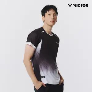 빅터 VICTOR 남성 반팔 티셔츠 VT25CGW021M 배드민턴 탁구 스쿼시 스포츠웨어 VT25CGW021M
