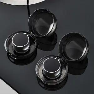 안전 블랙 전원 무타공 보호커버 스토브 스위치