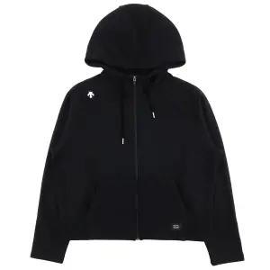 데상트 여성 코튼모달 기모 트레이닝 후드집업 SP322UFT99BLK 448656