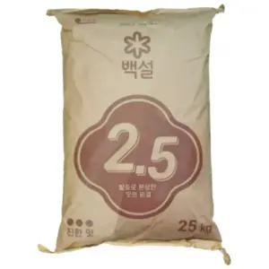 핵산 2.5 백설 25kg 업소용 대용량 조미료 미원