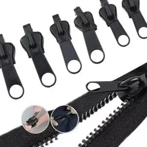 지퍼 떨어졌을때 수선 6P 손잡이 헤드 가방 잠바 패딩 파우치 셀프 수리