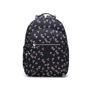 가벼운 중년여성백팩 엄마가방 패턴 할머니 외출 배낭 꽃무늬백팩