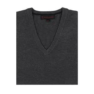 [Roberta di Camerino][로베르따디까메리노] ARNP 혼방 챠콜 V넥 베스트 RP3-L04-3 (P003721722)