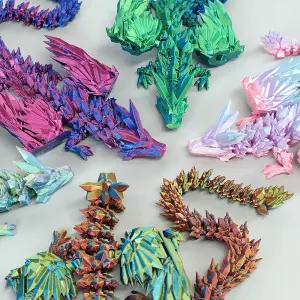 3D 관절 드래곤 피규어 7000 랜덤 (641)