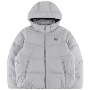 엄브로 액티브 플라이트 구스 후드 숏 다운 자켓 UQ423SDJN1LGR