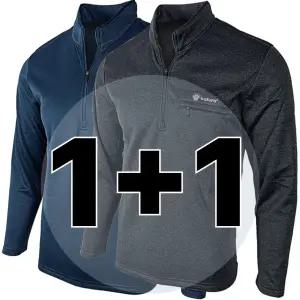 원 플러스 원 겨울 기모 남자 긴팔 작업복 상의 BTR714 등산 작업티 티셔츠 기능성 남성 집업