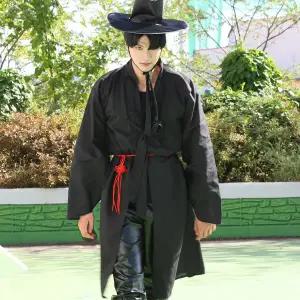 [스투피드]프리미엄 저승사자 두루마기 의상 + 도포끈 세트