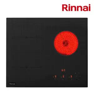 린나이 3구 빌트인 전기레인지 인덕션 하이브리드 (인덕션+하이라이트)