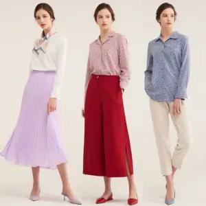 4SET 홈쇼핑방송/르오트 LeOT 스프링 세러모니 블라우스 3종세트 +스카프 -사이즈 55~99까지1017375