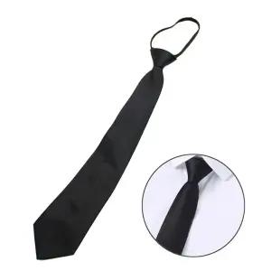자동넥타이 지퍼넥타이 지퍼넥타이 검정/검정넥타이/조문용/장례식장/조문/장례식/상가집/블랙/검은색