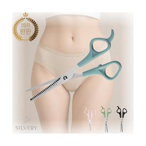실버리 음모숱가위 Y존 셀프 왁싱 틴닝가위