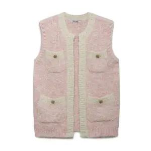 [롯데백화점]나이스클랍 배색 포인트 니트 조끼 N254PWKA50