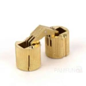 [골드스마일]신주 금색 경첩 16mm 소형 접이식 숨겨진