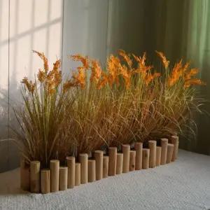 벼 갈대 이삭 모형 조화 화단 가을 장식 인테리어
