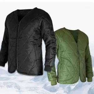 국산 V넥 깔깔이 겨울점퍼 깔깔이 패딩 작업복