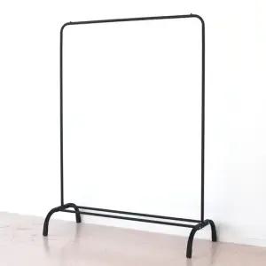 청소앤 미니 옷걸이 행거 1단 1100 그란데 무광 이동식 철제 스텐드 행거