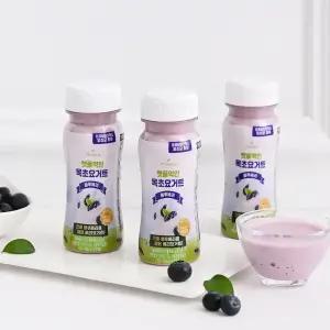 햇풀먹인 목초 마시는 요거트 과일 듬뿍 블루베리 락토프리 무유당 요플레 120ml