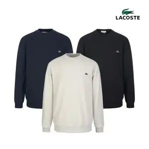 라코스테 남녀공용 라운드넥 맨투맨 긴팔티셔츠 3종택1