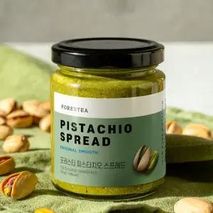 국내제조 무첨가 100% 피스타치오 스프레드 200g 1병 무설탕 무가당