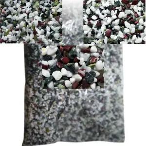 오색석 다양한 장식용돌 3kg/장식용/컬러/자갈/화분/색돌/수족관/꾸미기용/꾸미기/다용도/색/칼라/돌/스톤