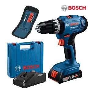 [보쉬] 18V 충전 전동드릴 GSB 18V-25(1B_2.0AH)액세사리11p포함/콘크리트OK