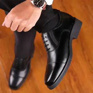 남성 캐주얼 털 로퍼 방한 겨울 구두 따뜻한 가죽 방한화 편한 스타일 남자 신발 데일리 패션용