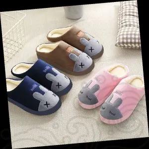 토끼캐릭터 겨울실내화 방한슬리퍼 털안감 거실화 홈웨어 보온신발 캐릭터슬리퍼 실내용