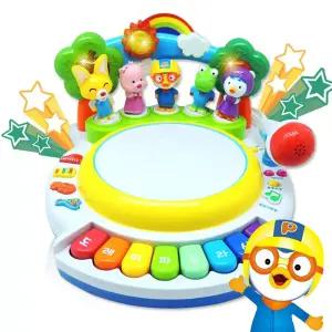 뽀로로 빙글빙글 춤추는 노래방 유아 마이크 놀이 장난감