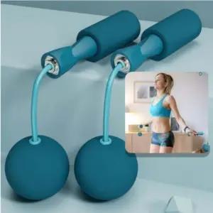 실내  무선 줄없는 줄넘기 유선 줄넘기 2종