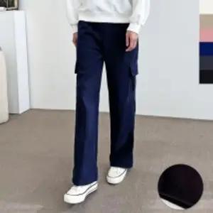 남자 CF189M 골덴 카고 와이드 스트링 팬츠/바지/남성/가을/겨울/기모/후리스안감/데일리웨어/조거/슬랙스