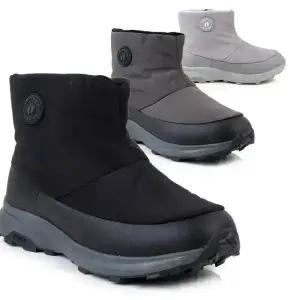 행텐 방한화 앵클 숏 남성 여성 패딩 부츠 털신발 HT솔로몬