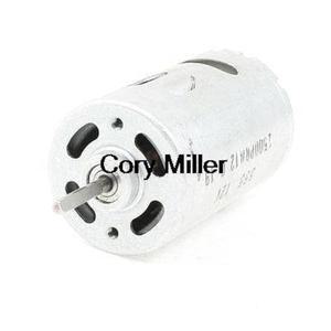 12V 50mA 2500RPM 2핀 커넥터 원통형 영구 자석 DC 모터