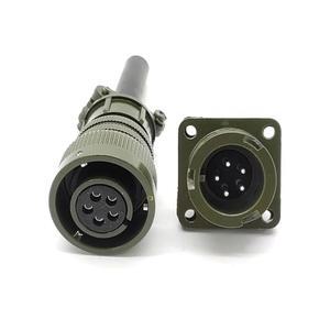 GXMRHWY 밀리터리 사양 커넥터 베이오넷 시리즈 5핀 MS3106A14S-5 암 플러그 및 MS3102A14S-5 수 소켓