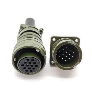 GXMRHWY 밀리터리 사양 커넥터 MS3106A20-27 MS3102A20-27 남성 소켓 및 여성 플러그14핀 베이오넷 시리즈