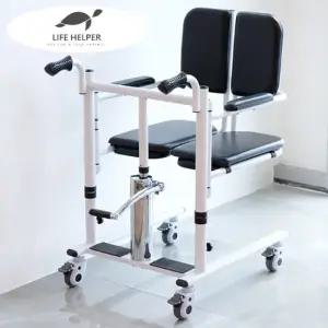 라이프헬퍼 수동식 환자 리프트 휠체어 ML1 간이변기 침대 쇼파 화장실 마비 노인 간병 요양원