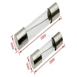 10개 유리 퓨즈 패스트 블로우 튜브 5x20 6x30 F3AL250V 3A 3.15A 2