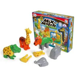 생각더하기 팝퓰러 믹스앤매치-정글동물 / 자석 놀이 / 쉬운 조립