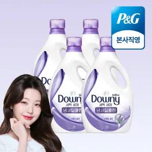 다우니 프리미엄 세탁세제 액체형 냄새딥클린 라벤더 클린 본품 3L 4개 350579