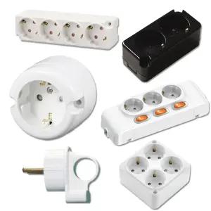 노출콘센트 나사타입 핀타입 1구 2구 3구 4구 접지플러그 T멀티탭 모음전