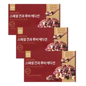 오하루 자연가득 스페셜 견과 루비 에디션 20g x 25개입 3박스 -디카라이프-