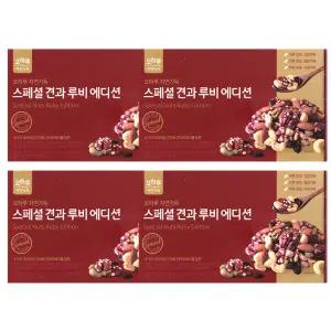 오하루 자연가득 스페셜 견과 루비 에디션 20g x 25개입 4박스 -디카라이프-