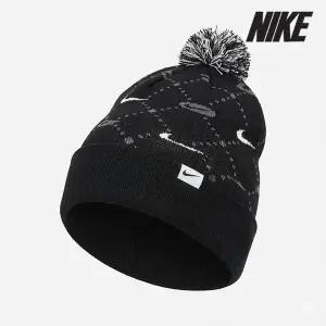 나이키 비니 모자/ HF6634-010/ 피크 폼폼 비니