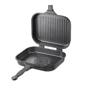 PN풍년 양면팬 멀티쿡 양면 바비큐팬 생선구이 후라이팬