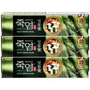 LG 죽염 잇몸고 치약 120g 3개