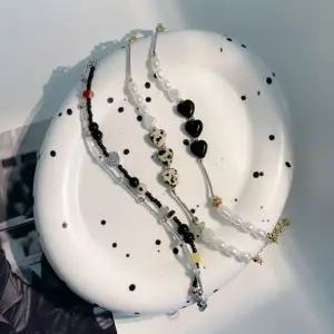 [하프클럽/]손목 3종 천연석 포인트 진주 팔찌