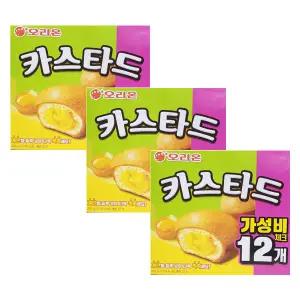 오리온 카스타드 276g(12개입) x 3개