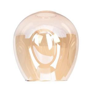 펜던트 조명용 앰버 유리 램프 쉐이드 교체, 컬러 빈티지 고정장치 커버, 홈 데코, D15cm, D18cm