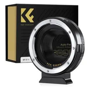 K&F Concept EF-E IV AF 캐논 EF 렌즈-소니 E 오토포커스 어댑터 Canon EF lens on Sony AF adapter