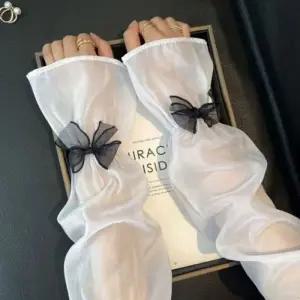 [하프클럽/]실크 트렌드 올 아이스 레이스 리본 쿨토시 여성 운전